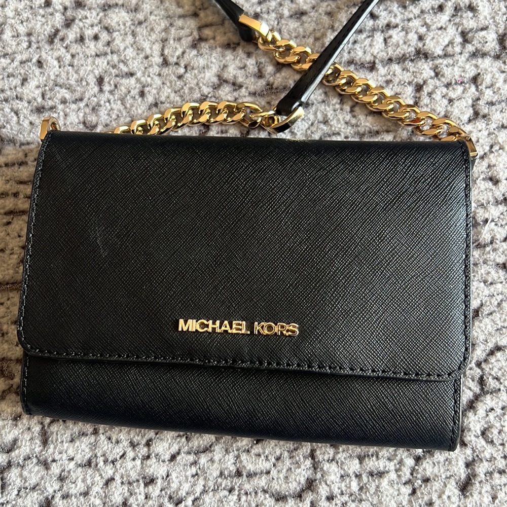 Michael Kors Crossbody Black Purse - Picture 16 of 16